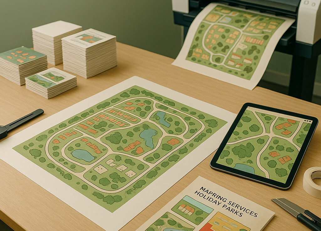 caravan park printing services